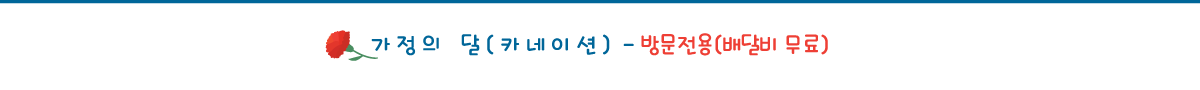 가정의달 상품-방문전용